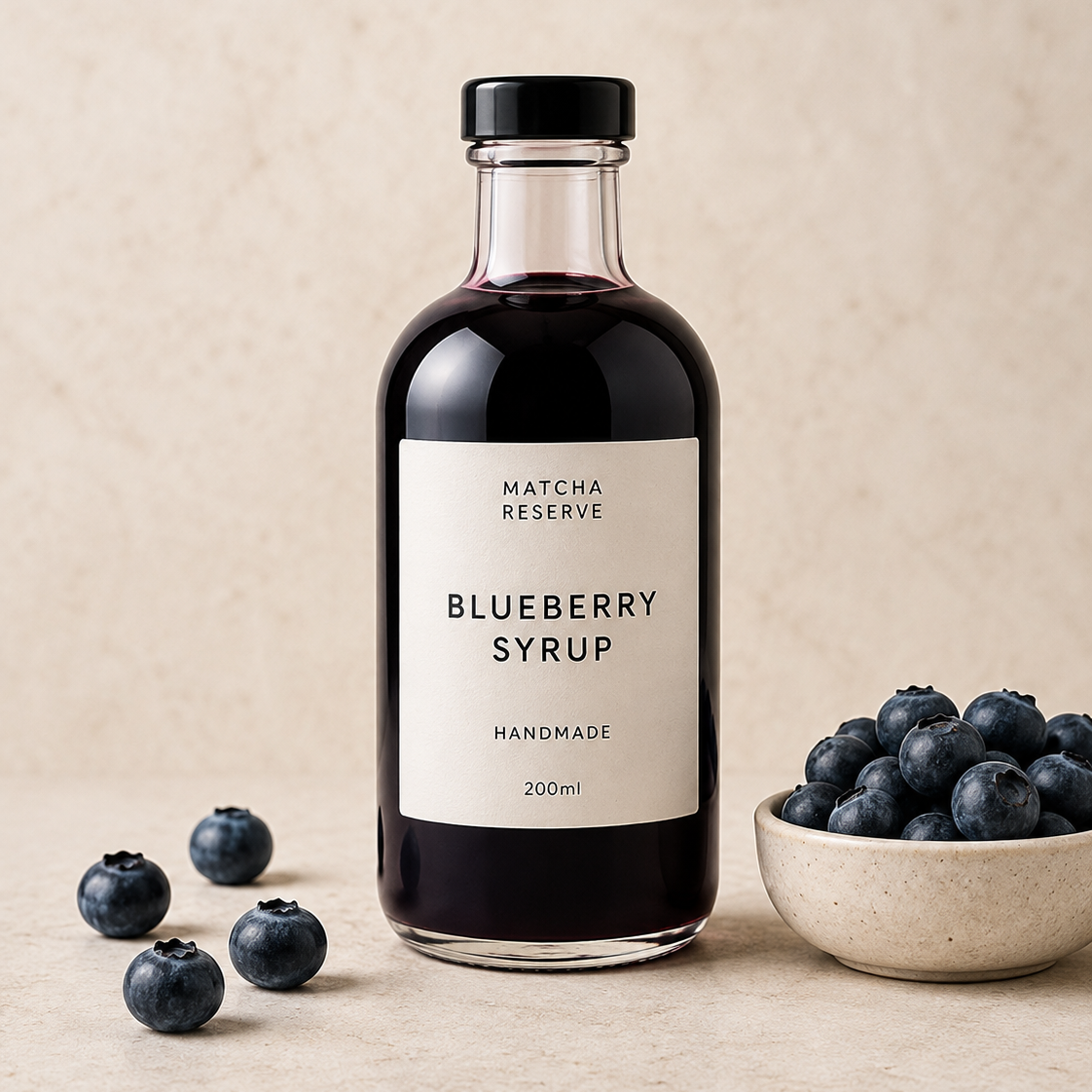 Blueberry Syrup (Homemade) 100ml
